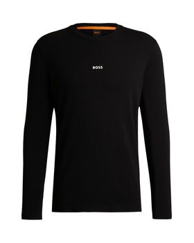 Langarm T-Shirt mit Schriftzug