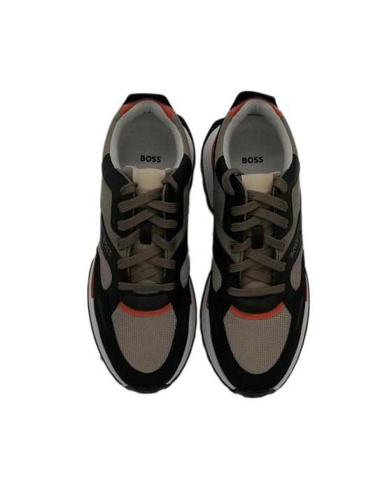 SNEAKERS AUS KUNSTLEDER UND MESH