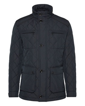 Jacke im Rautenstepp