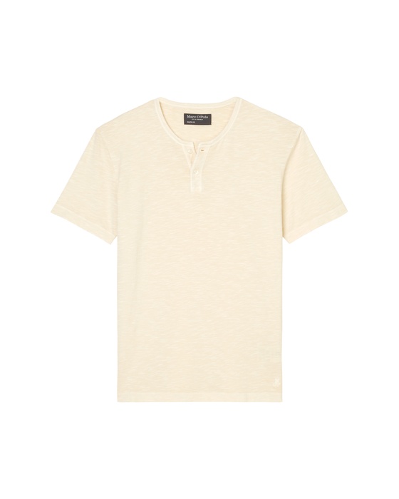 Marc O Polo Henley, straight hem, embroide