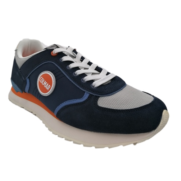 Sneaker NAVY-ORANGE-LT GRAY