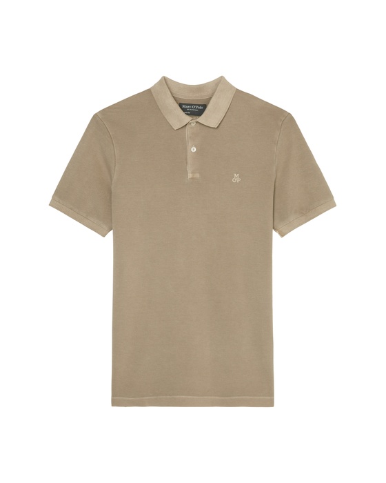 Marc O Polo Poloshirt, short sleeve, rib c