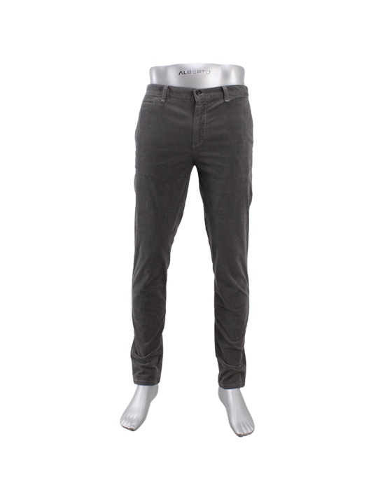Chinos mit samtigen Finish