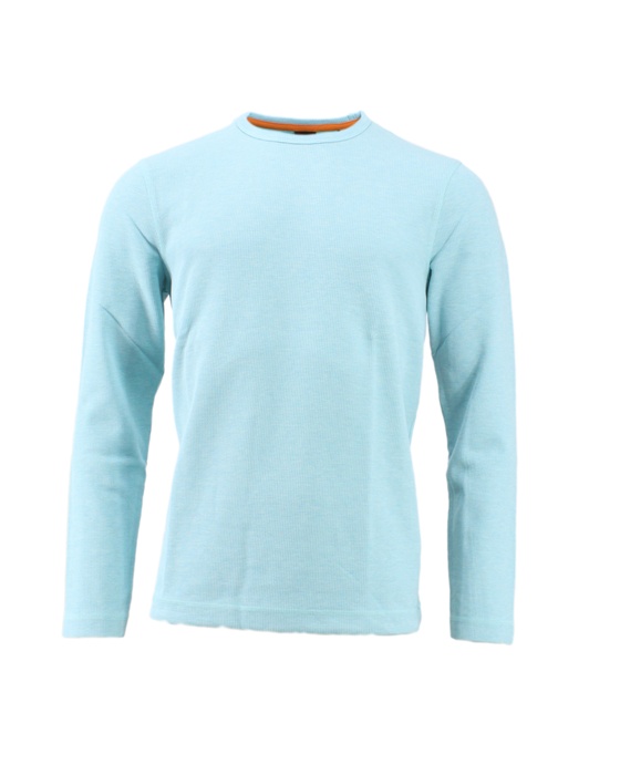 Pullover aus Baumwollmix mit Waffelstruktur