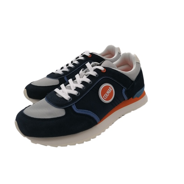 Sneaker NAVY-ORANGE-LT GRAY