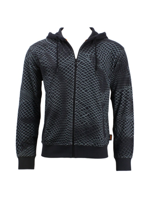 Kapuzenjacke aus Baumwoll- Mix